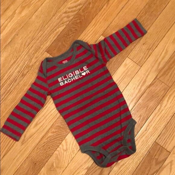 ❤️Valentine’s Eligible bachelor onesie ❤️ - Picture 3 of 4